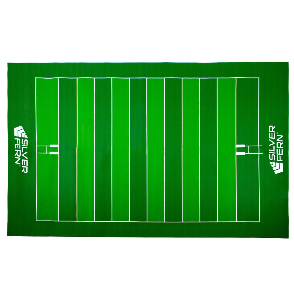 Silver Fern Rugby League Coaching Mat, white background photo
