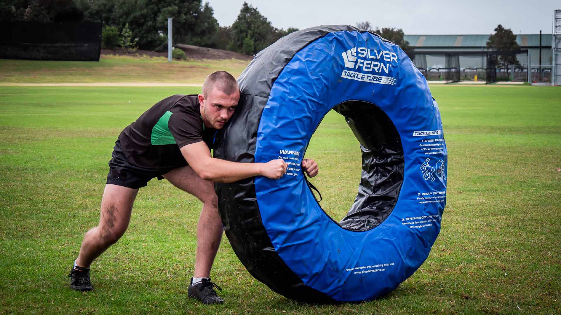 Tackle Tube Action shot, horizontal aspect ratio