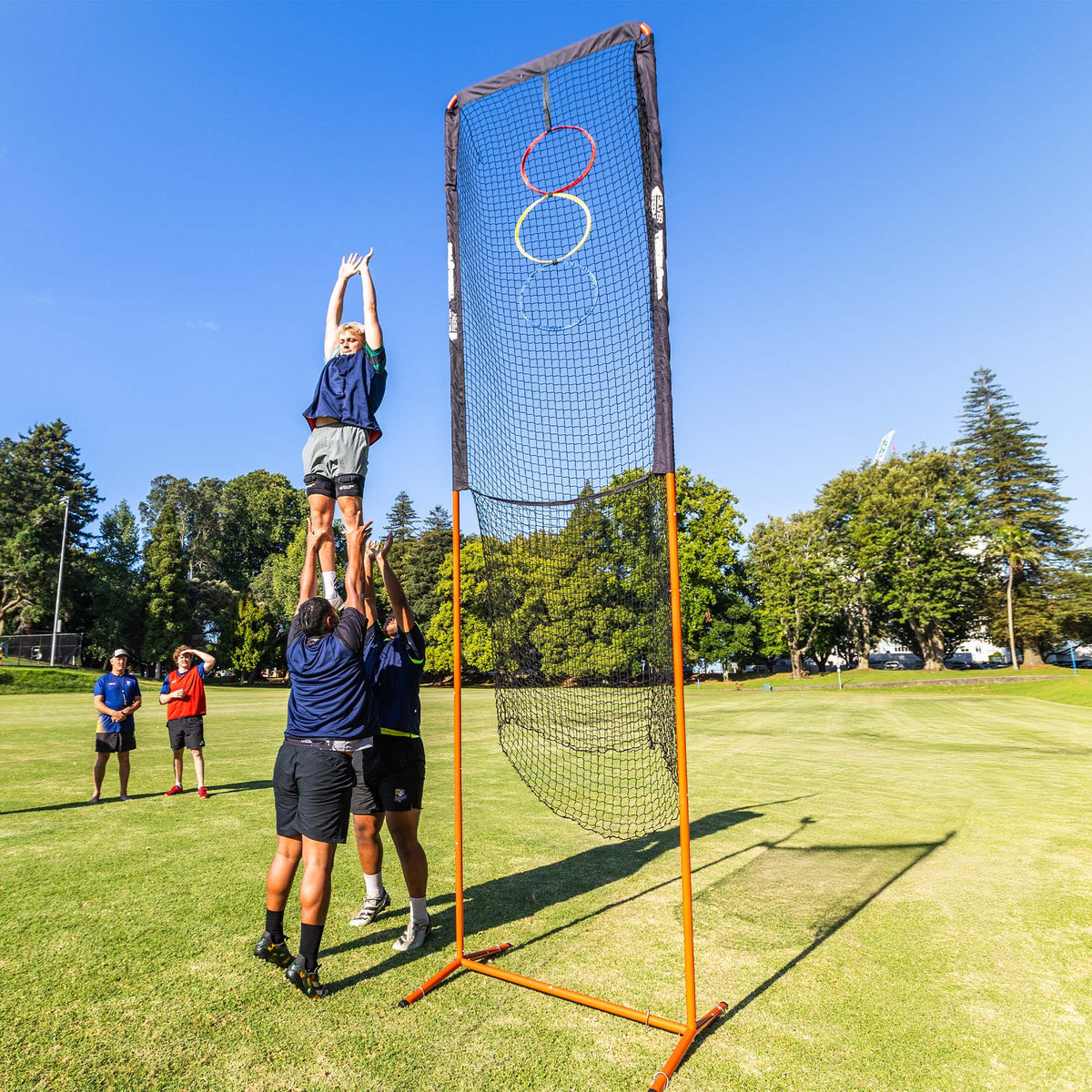 ThrowPro - Lineout Throwing Net (x1) – Silver Fern